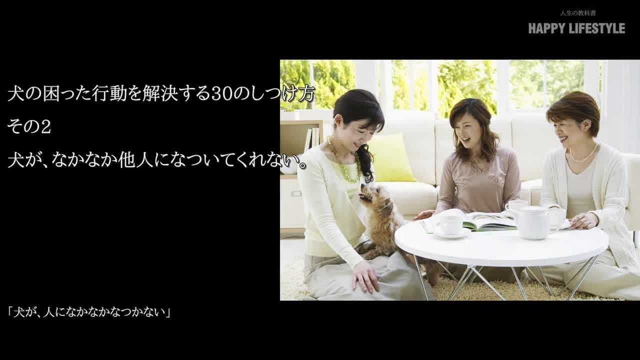 犬が なかなか他人になついてくれない 犬の困った行動を解決する30のしつけ方 Happy Lifestyle